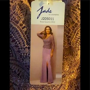 Size 20 rose quart. Jade by Jasmine gown